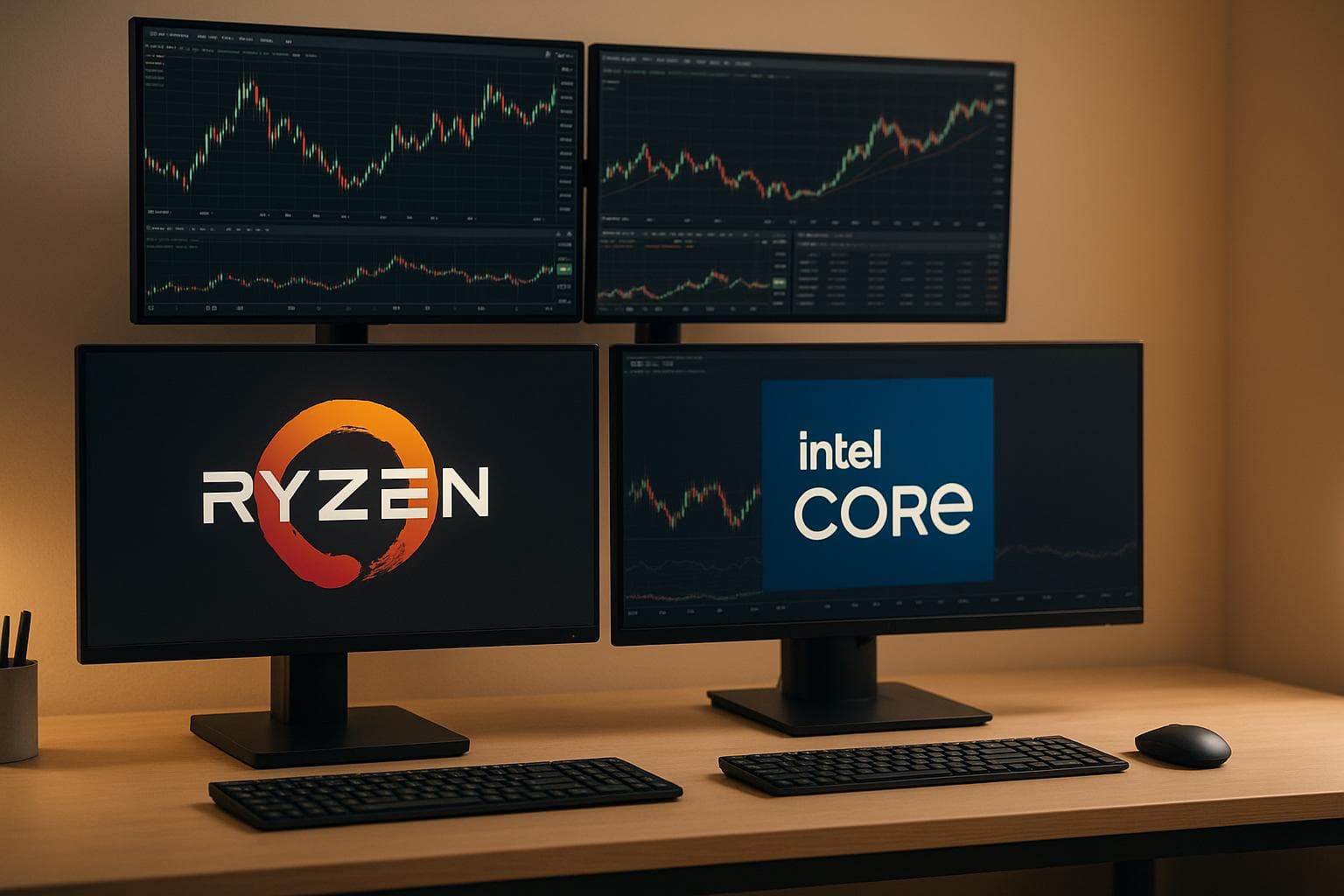 Best CPU for Trading 2025: AMD Ryzen or Intel? (Buyers Guide)